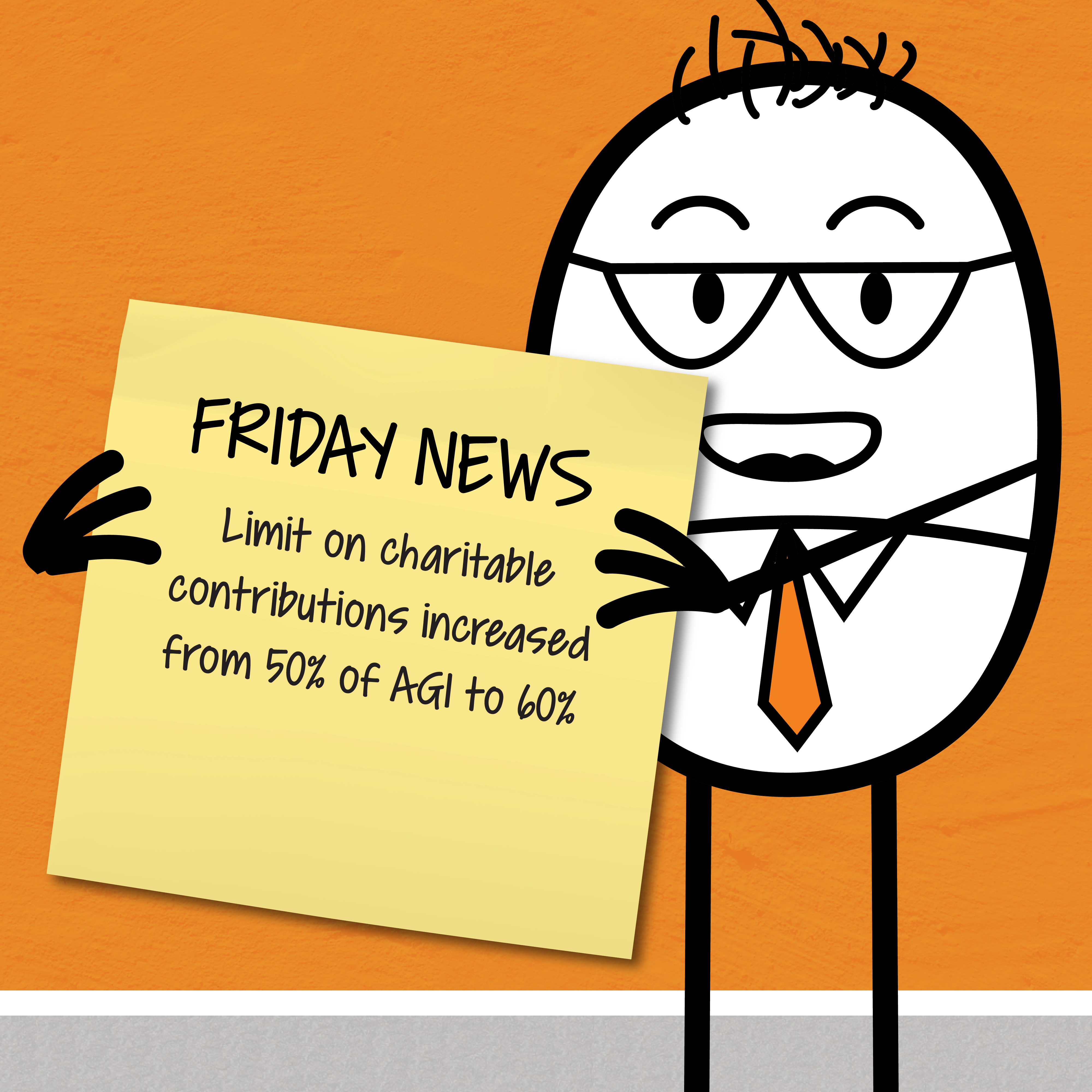 Friday News – Charitable Contributions