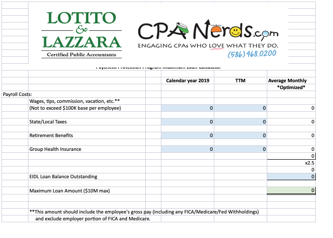 CPA Nerds PPP Caculator