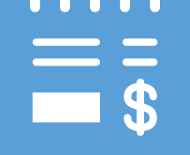 Blue icon for the Tax Cuts and Jobs Act calculator